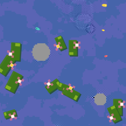 Claude Monet's Pond Simulator